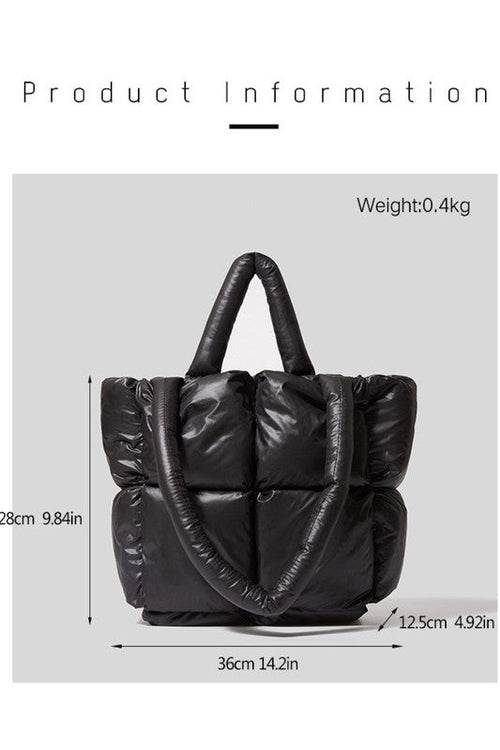 Puffer handbag - Big J's Showstoppin' Store